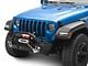 DV8 Offroad FS-15 Hammer Forged Stubby Front Bumper with Fog Light Openings (20-25 Jeep Gladiator JT)