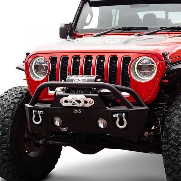 DV8 Offroad Jeep Gladiator Pocket Front Bumper FBJL-04 (20-25 Jeep ...