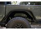 DV8 Offroad Rear Aluminum Inner Fenders; Black (20-24 Jeep Gladiator JT)