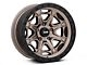 DV8 Offroad 886 Simulated Beadlock Matte Bronze Wheel; 17x9 (99-04 Jeep Grand Cherokee WJ)