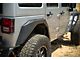 DV8 Offroad Armor Fender Flares; Textured Black (07-18 Jeep Wrangler JK)