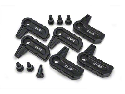 DV8 Offroad Billet Hard Top T-Handles (18-24 Jeep Wrangler JL)