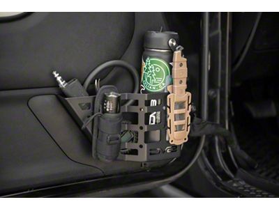 DV8 Offroad Front Door Pocket MOLLE Panels (11-18 Jeep Wrangler JK)