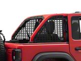 DV8 Offroad Rear Window MOLLE Panels (18-23 Jeep Wrangler JL 4-Door w/ Hard Top)