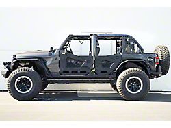 DV8 Offroad Rock Skins Rocker Armor (18-24 Jeep Wrangler JL 4-Door)