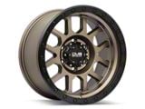 DV8 Offroad 883 Simulated Beadlock Matte Bronze 6-Lug Wheel; 17x9; 0mm Offset (16-22 Tacoma)