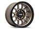 DV8 Offroad 883 Simulated Beadlock Matte Bronze 6-Lug Wheel; 17x9; 0mm Offset (16-22 Tacoma)