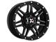 DX4 Wheels 7S Flat Black 6-Lug Wheel; 20x10; -18mm Offset (03-09 4Runner)