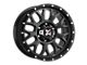 DX4 Wheels GEAR Flat Black 6-Lug Wheel; 17x8.5; -6mm Offset (03-09 4Runner)