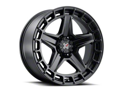 DX4 Wheels HAMMER Flat Black 6-Lug Wheel; 20x9; 10mm Offset (03-09 4Runner)