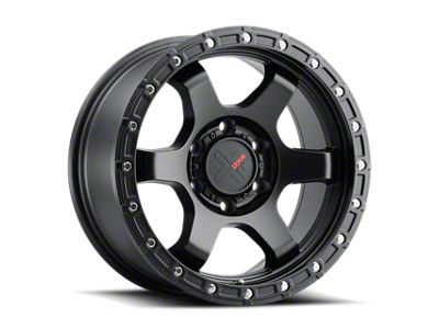 DX4 Wheels NITRO Flat Black 6-Lug Wheel; 18x9; -12mm Offset (03-09 4Runner)