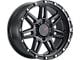 DX4 Wheels REBEL Flat Black 6-Lug Wheel; 18x9; 18mm Offset (03-09 4Runner)