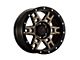 DX4 Wheels TERRAIN Matte Bronze with Black Ring 6-Lug Wheel; 17x8.5; -6mm Offset (03-09 4Runner)