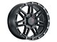 DX4 Wheels REBEL Flat Black 6-Lug Wheel; 16x8; 0mm Offset (05-21 Frontier)