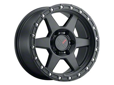 DX4 Wheels RECON Flat Black 6-Lug Wheel; 16x8; 0mm Offset (05-21 Frontier)