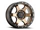 DX4 Wheels NITRO Frozen Bronze with Black Lip 6-Lug Wheel; 16x8; 0mm Offset (05-15 Tacoma)