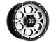 DX4 Wheels TUFF Flat Black Machined 6-Lug Wheel; 16x8.5; -6mm Offset (05-15 Tacoma)