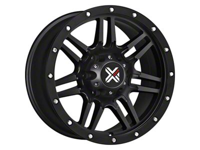 DX4 Wheels 7S Flat Black 5-Lug Wheel; 20x10; -18mm Offset (07-13 Tundra)