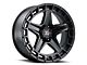 DX4 Wheels HAMMER Flat Black 5-Lug Wheel; 20x9; 10mm Offset (07-13 Tundra)