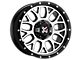 DX4 Wheels GEAR Flat Black Machined 6-Lug Wheel; 16x8.5; -6mm Offset (10-24 4Runner)