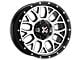 DX4 Wheels GEAR Flat Black Machined 6-Lug Wheel; 17x8.5; -6mm Offset (2024 Tacoma)