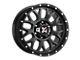 DX4 Wheels GEAR Flat Black 6-Lug Wheel; 17x8.5; -6mm Offset (2024 Tacoma)