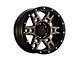 DX4 Wheels TERRAIN Matte Bronze with Black Ring 6-Lug Wheel; 17x8.5; 10mm Offset (2024 Tacoma)