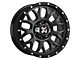 DX4 Wheels GEAR Flat Black 6-Lug Wheel; 16x8.5; 18mm Offset (03-09 4Runner)