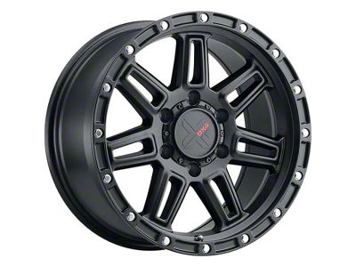 DX4 Wheels REBEL Flat Black 6-Lug Wheel; 16x8; 10mm Offset (03-09 4Runner)