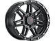 DX4 Wheels REBEL Flat Black 6-Lug Wheel; 18x9; 1mm Offset (10-24 4Runner)