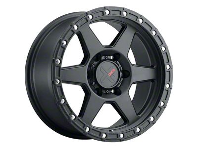 DX4 Wheels RECON Flat Black 6-Lug Wheel; 18x9; 1mm Offset (10-24 4Runner)