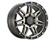 DX4 Wheels REBEL Matte Bronze with Black Ring 6-Lug Wheel; 16x8; 10mm Offset (21-24 Bronco, Excluding Raptor)