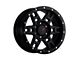 DX4 Wheels TERRAIN Flat Black 6-Lug Wheel; 17x8.5; 10mm Offset (22-24 Bronco Raptor)