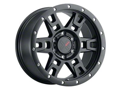 DX4 Wheels TERRAIN Flat Black 6-Lug Wheel; 18x9; 12mm Offset (22-24 Bronco Raptor)