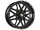 DX4 Wheels VIBE Flat Black 6-Lug Wheel; 20x9; 10mm Offset (22-24 Bronco Raptor)