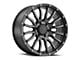 DX4 Wheels OCTANE Flat Black Wheel; 20x9 (20-24 Jeep Gladiator JT)
