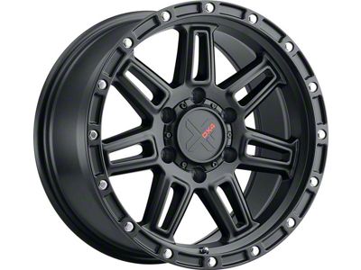 DX4 Wheels REBEL Flat Black Wheel; 18x9; 1mm Offset (20-24 Jeep Gladiator JT)