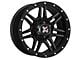 DX4 Wheels 7S Flat Black Wheel; 18x9; 25mm Offset (22-24 Jeep Grand Cherokee WL)