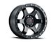 DX4 Wheels NITRO Flat Black Wheel; 17x8.5; 0mm Offset (05-10 Jeep Grand Cherokee WK, Excluding SRT8)