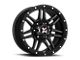 DX4 Wheels 7S Flat Black Wheel; 20x10; -18mm Offset (99-04 Jeep Grand Cherokee WJ)