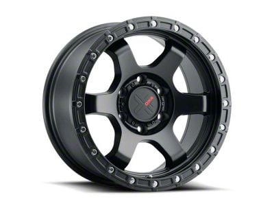 DX4 Wheels NITRO Flat Black Wheel; 17x8.5; 0mm Offset (99-04 Jeep Grand Cherokee WJ)