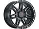 DX4 Wheels REBEL Flat Black Wheel; 18x9; 1mm Offset (99-04 Jeep Grand Cherokee WJ)