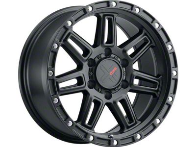 DX4 Wheels REBEL Flat Black Wheel; 18x9; 18mm Offset (99-04 Jeep Grand Cherokee WJ)