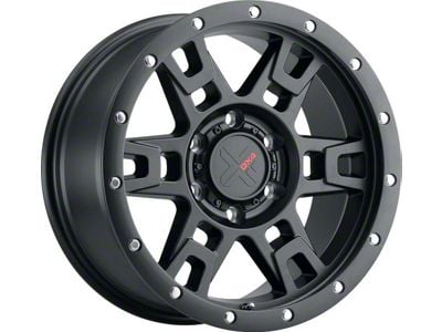 DX4 Wheels TERRAIN Flat Black Wheel; 17x8.5; -6mm Offset (99-04 Jeep Grand Cherokee WJ)