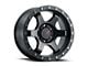 DX4 Wheels NITRO Flat Black Wheel; 18x9; -12mm Offset (05-10 Jeep Grand Cherokee WK)