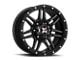 DX4 Wheels 7S Flat Black Wheel; 20x10; -18mm Offset (11-21 Jeep Grand Cherokee WK2)