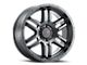 DX4 Wheels DYNO Flat Black Wheel; 20x9; 10mm Offset (11-21 Jeep Grand Cherokee WK2)