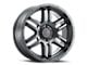 DX4 Wheels DYNO Flat Black Wheel; 20x9; 10mm Offset (18-24 Jeep Wrangler JL)