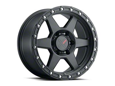 DX4 Wheels Recon Flat Black Wheel; 20x9; 10mm Offset (76-86 Jeep CJ7)