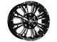 DX4 Wheels RENEGADE Gloss Black Milled Wheel; 20x9 (87-95 Jeep Wrangler YJ)